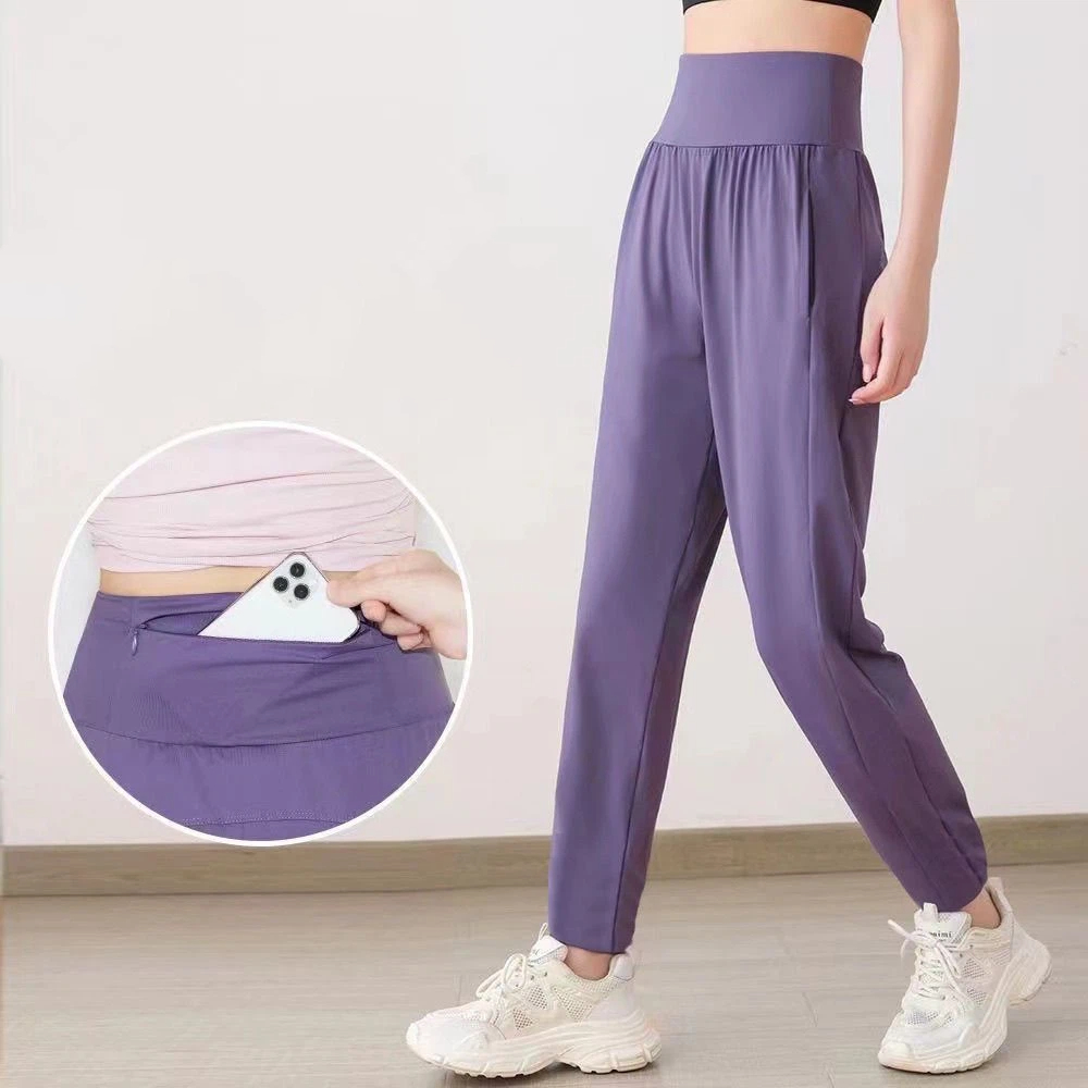 Yoga Fitness Workout - Celana Jogger Yoga untuk Wanita Legging