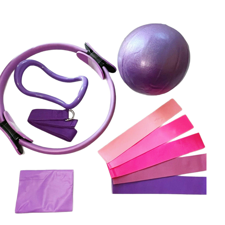 Pilates Ring Circle - Set Latihan Kebugaran Resistance Gym Rumahan