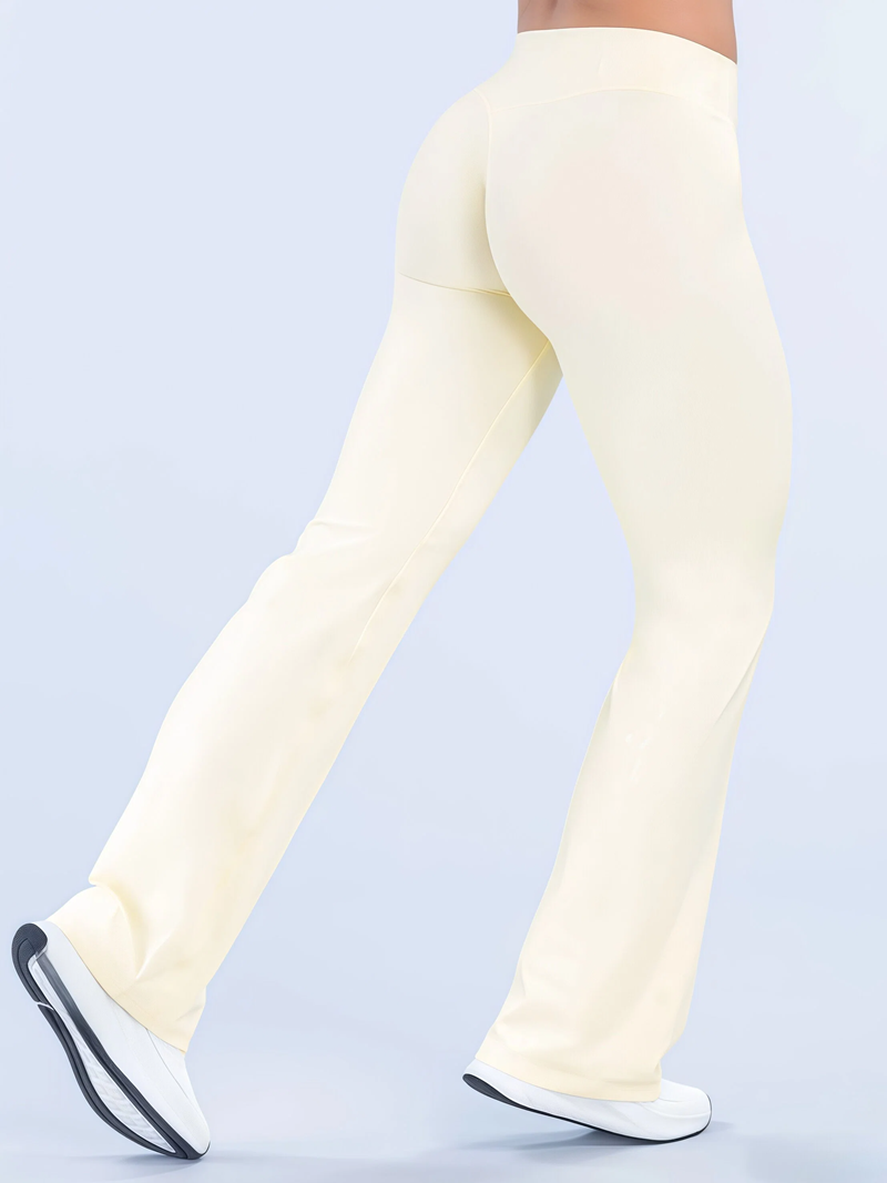 Yoga Fitness Workout - HISTELLO Origin Flares Celana Olahraga Fitness