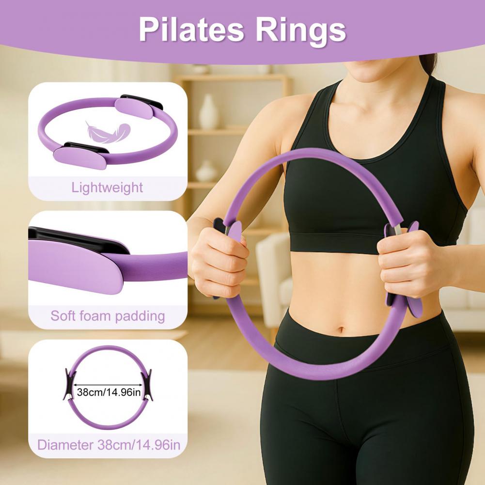 Pilates Ring Circle - Wanita Yoga Kebugaran Cincin Lingkaran Pilates