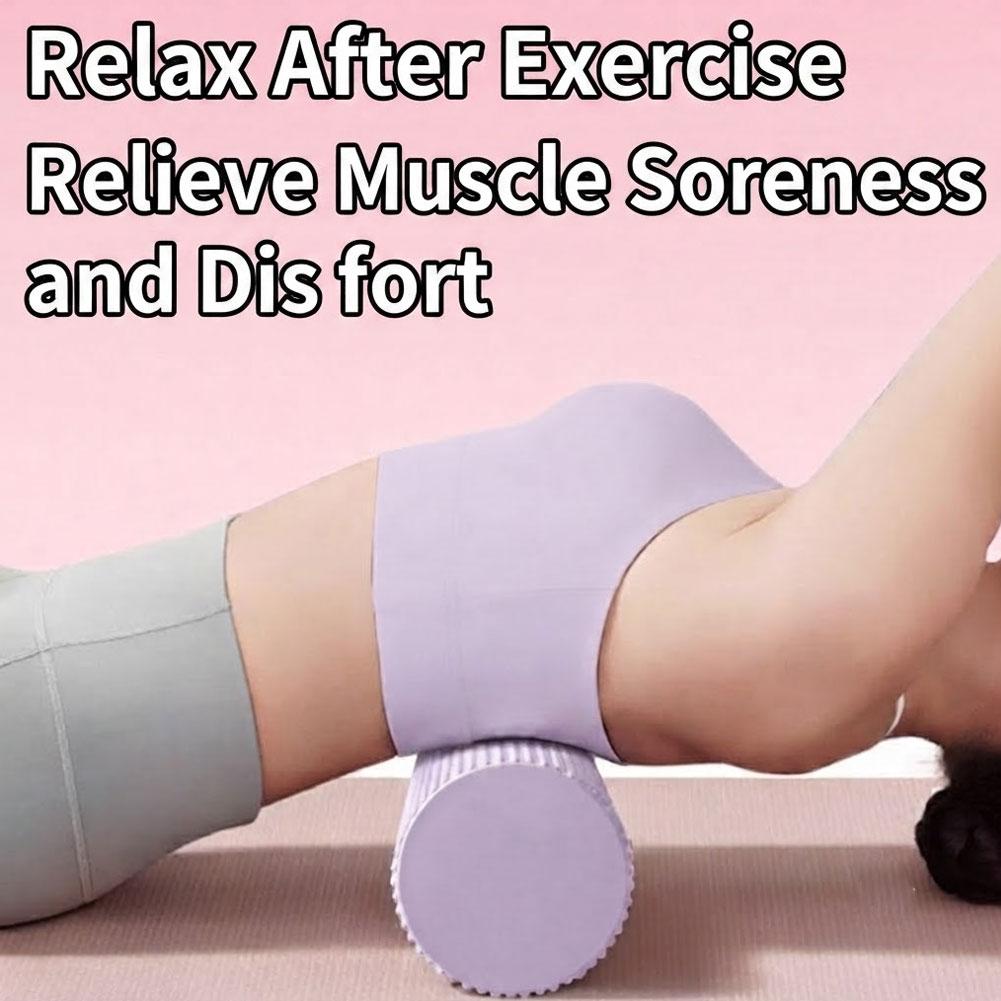 Foam Roller - Rol Busa Yoga EVA Kepadatan Tinggi