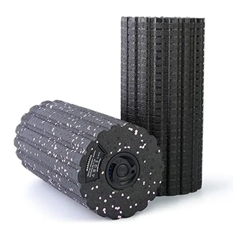 Foam Roller - 4-Kecepatan Bergetar Listrik Yoga Pijat Busa