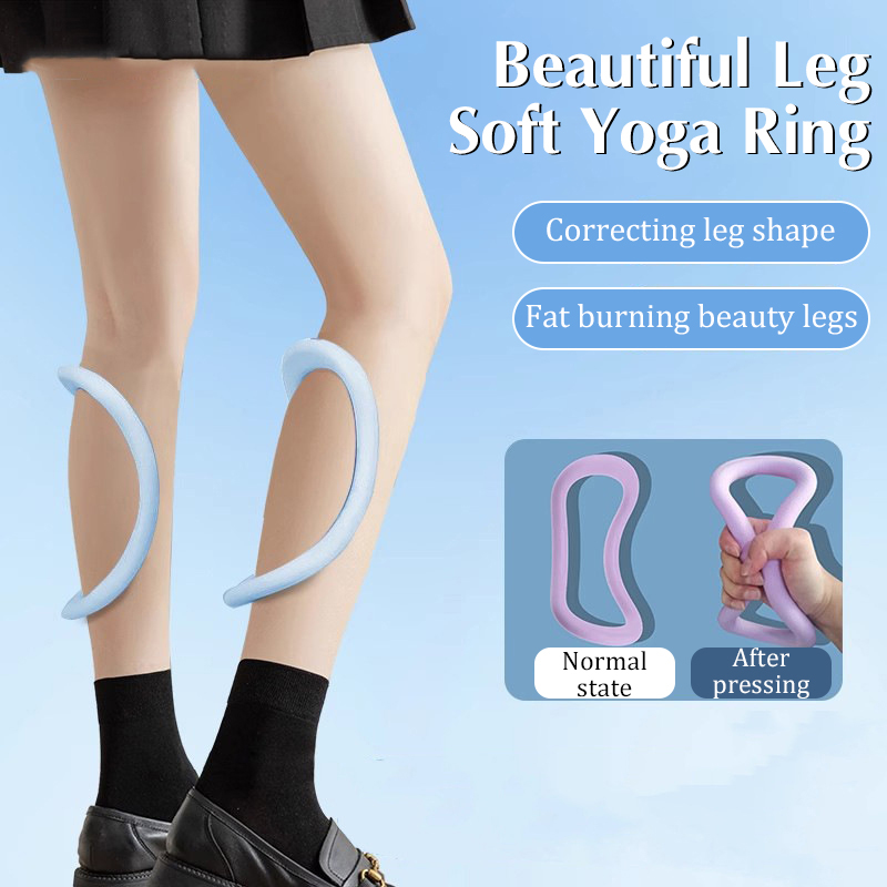 Pilates Ring Circle - 1 Buah TPR Soft Fascia Stretch