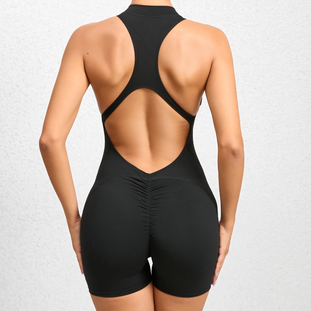 V Kembali Mengerut Satu Potong - Yoga Overall Fitness ulasan dan harga