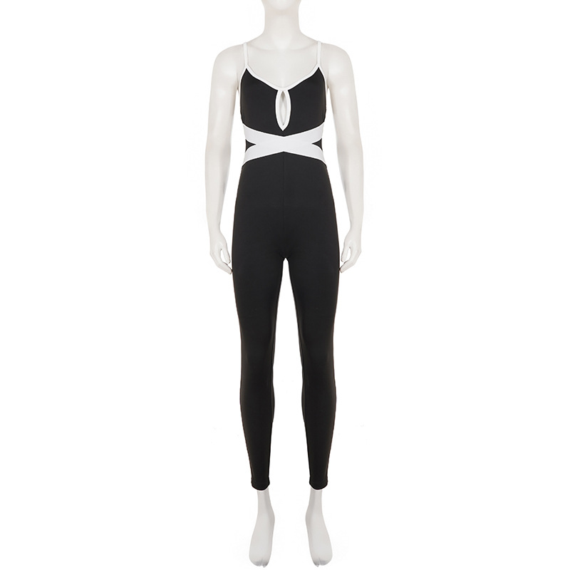 Jumpsuit Camisole Skinny Patch - Yoga Overall Fitness ulasan dan harga