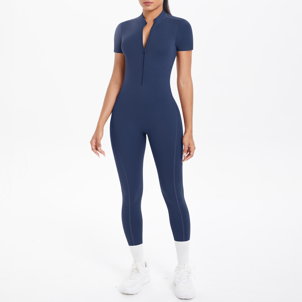 Jumpsuit Bodycon Tanpa Punggun - Yoga Overall Fitness ulasan dan harga