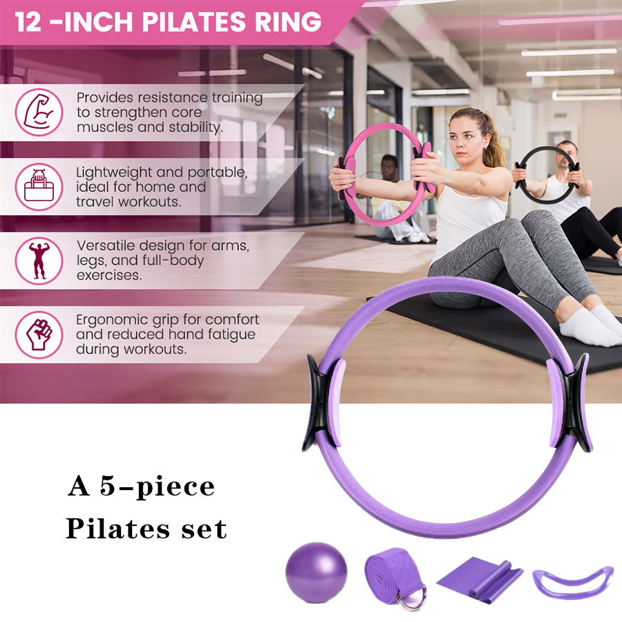 Set Latihan Kebugaran Resistan - Pilates Ring Circle ulasan dan harga