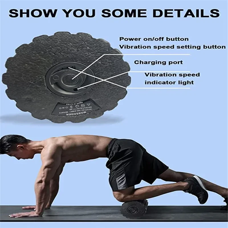 4-Kecepatan Bergetar Listrik Y - Foam Roller ulasan dan harga