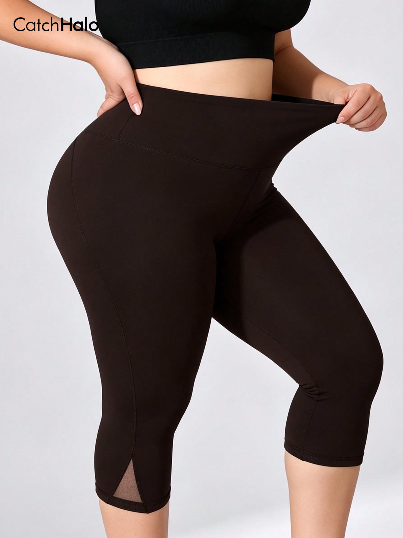 Legging Gym Ukuran Besar Wanit - Yoga Fitness Workout ulasan dan harga
