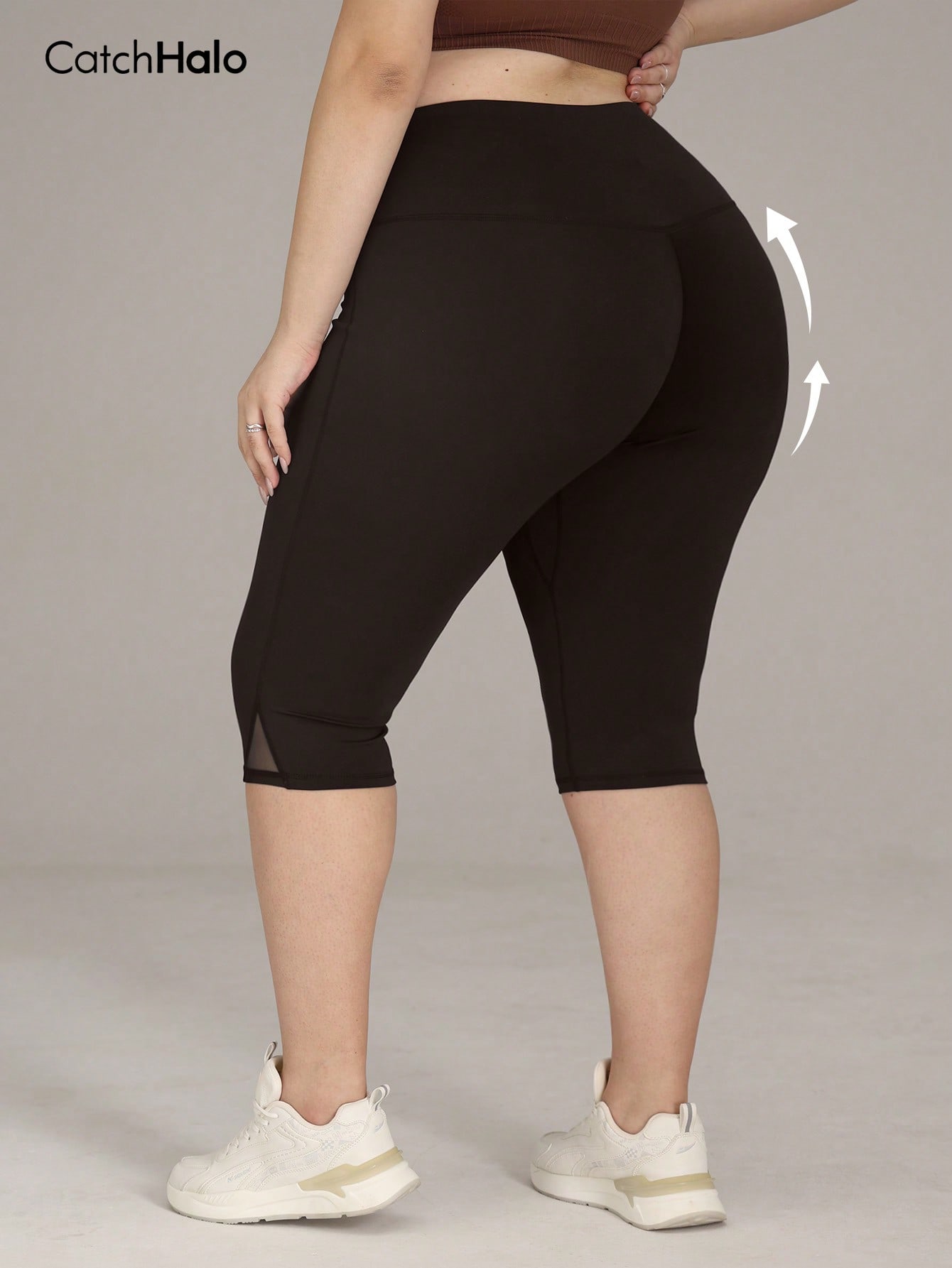 Legging Gym Ukuran Besar Wanit - Yoga Fitness Workout ulasan dan harga