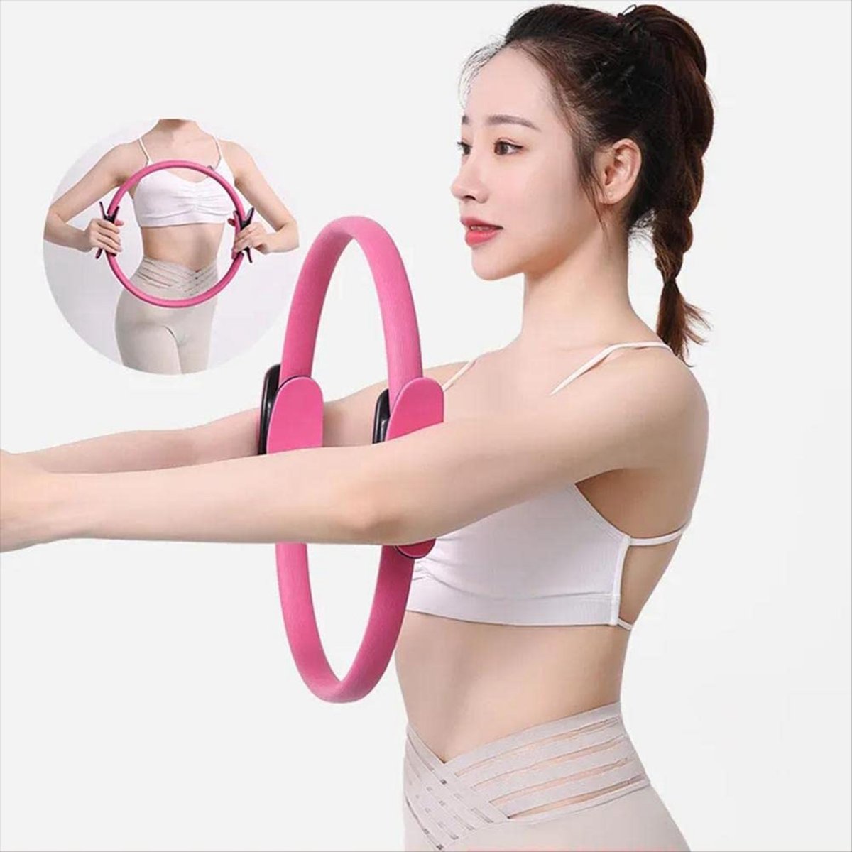 T34C Pilates Circle untuk Memb - Pilates Ring Circle ulasan dan harga