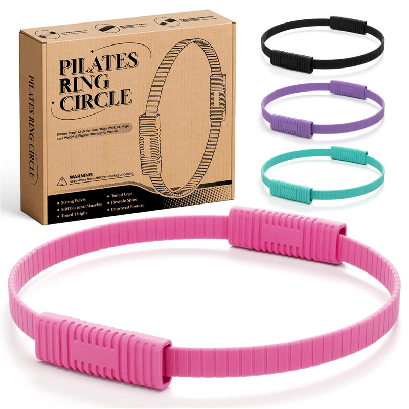 Cincin Yoga Silikon Ramah Ling - Pilates Ring Circle ulasan dan harga